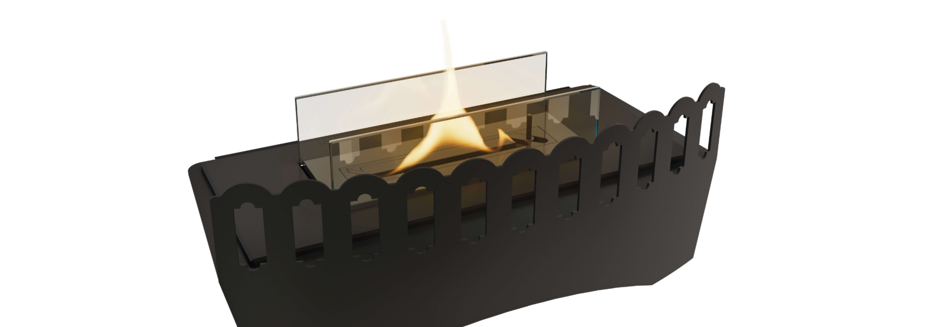 TenderFlame Classic 180 Steel Black
