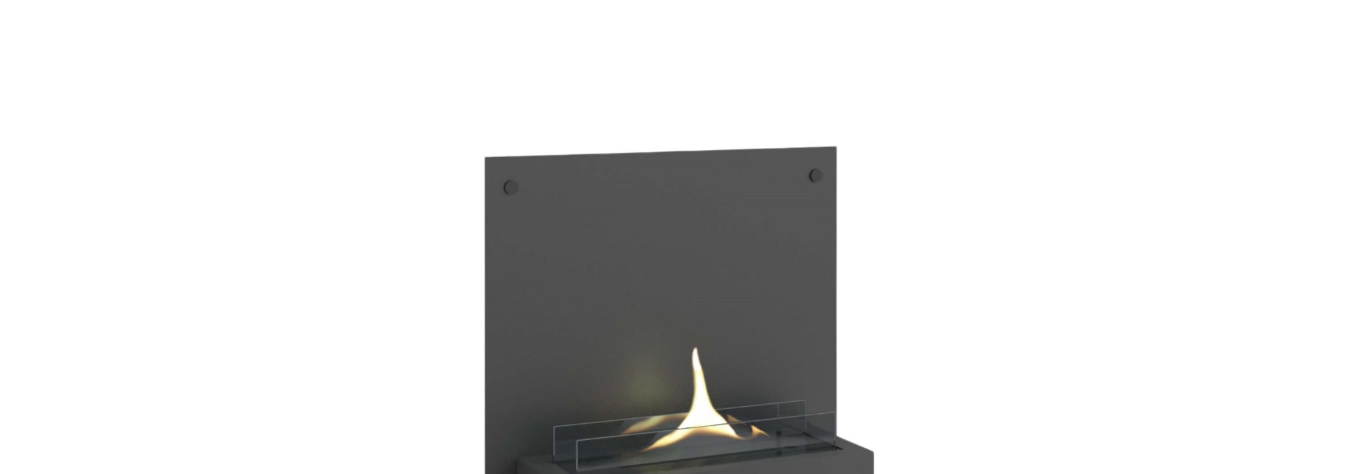 Square 180 Steel Black