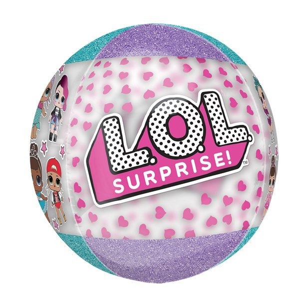 ORBZ Folie Ballon 'L.O.L. Surprise!' Kinderfeestje - Ø86cm - 1 stuks