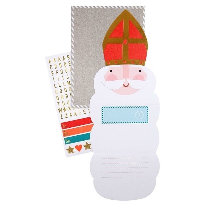 Verlanglijstje - Sint & Piet - Sinterklaasfeestje - 1 stuks