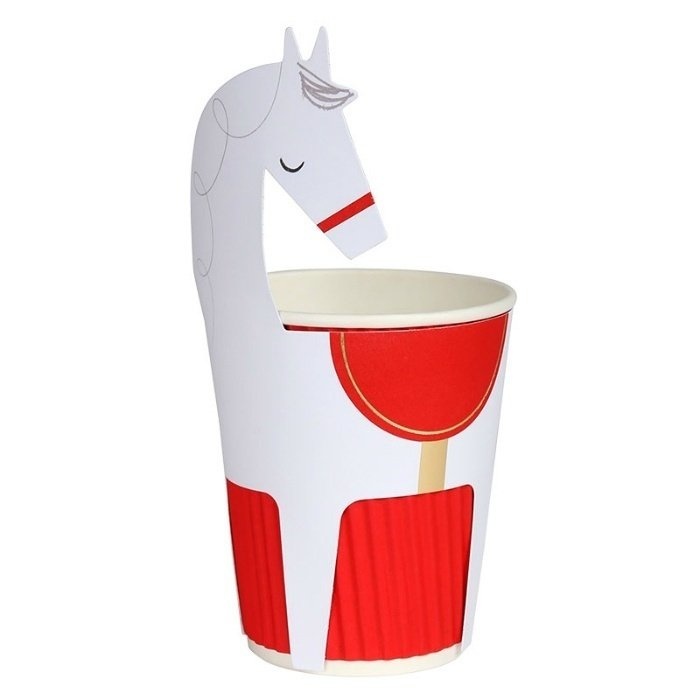 Papieren Bekers - Amerigo - Sinterklaasfeestje - 8 stuks