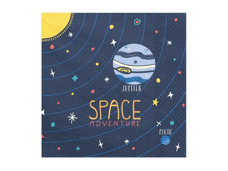 Servetten - Space Party - Ruimte kinderfeestje - 20 stuks