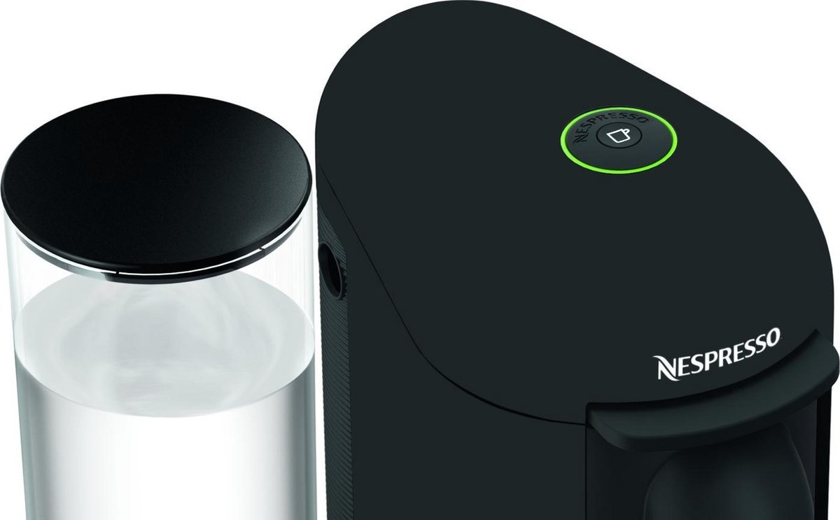 KRUPS Nespresso - Vertuo Plus mat zwart - incl. 1.8L reservoir + 20 cups