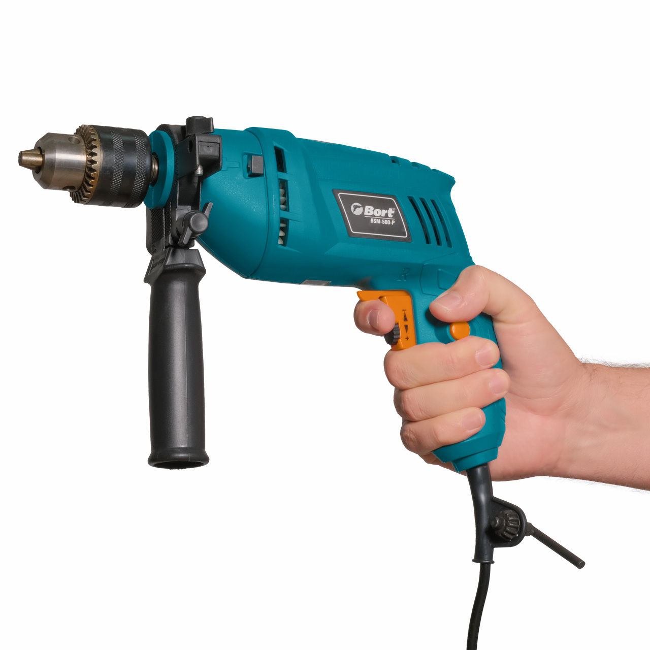 Bort Klopboormachine - 500W - 230V - incl. accessoires