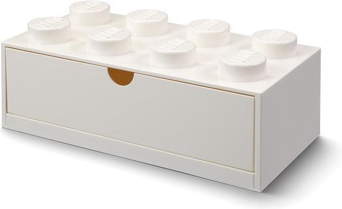 LEGO opbergbox met lade 8 noppen 15,8 x 31,6 cm