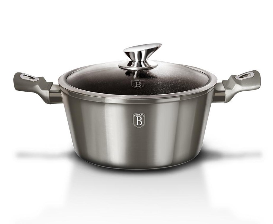 Berlinger Haus Braadpan 28 cm - Metallic Line Carbon Pro Edition - 3-delig