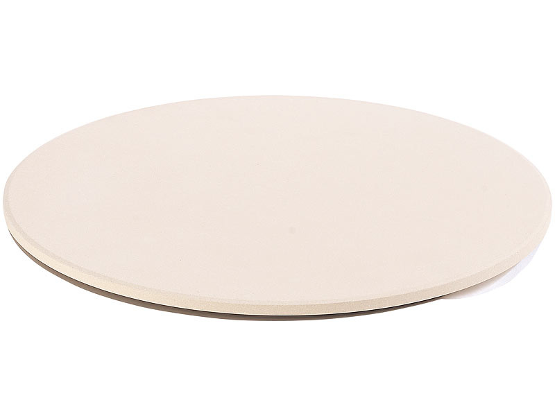 Pizzasteen 38 cm met RVS pizzaschep - 2delige set