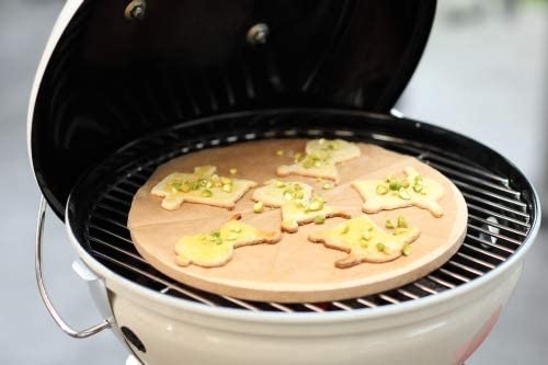 Pizzasteen 38 cm met RVS pizzaschep - 2delige set
