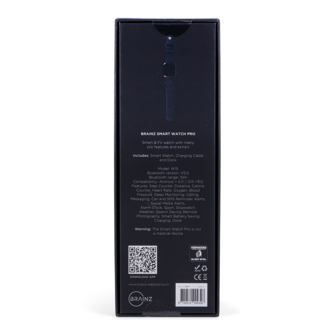 Brainz Smart Watch Pro - Model W15 - 38591