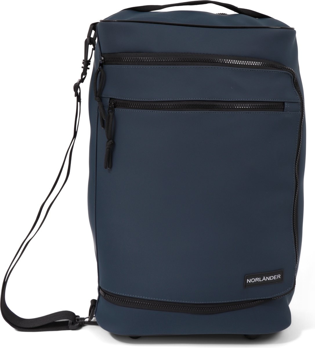Norländer Lyon Trolley Dull PU Blauw - 39 liter - waterafstotend