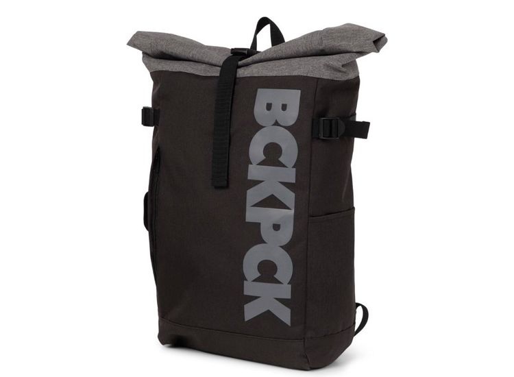 Norländer Rugzak BCKPCK - Rolltop - 21 ltr - Zwart/Grijs - Waterafstotend