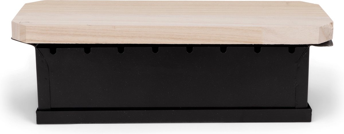 Senza Spies Grill BBQ met Serveerplank - 36x13,5x11,5cm