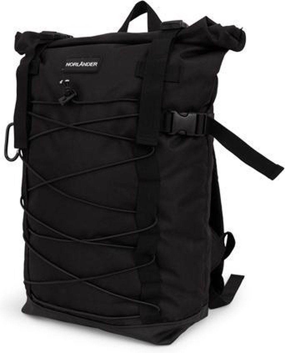 Norländer Outdoor Rolltop Rugzak Zwart - Waterafstotend - 21 ltr