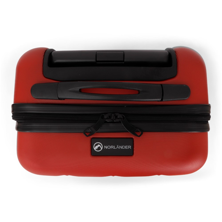 Norländer Trolley Squared - Rood - Cabin Size - 36 liter - IATA