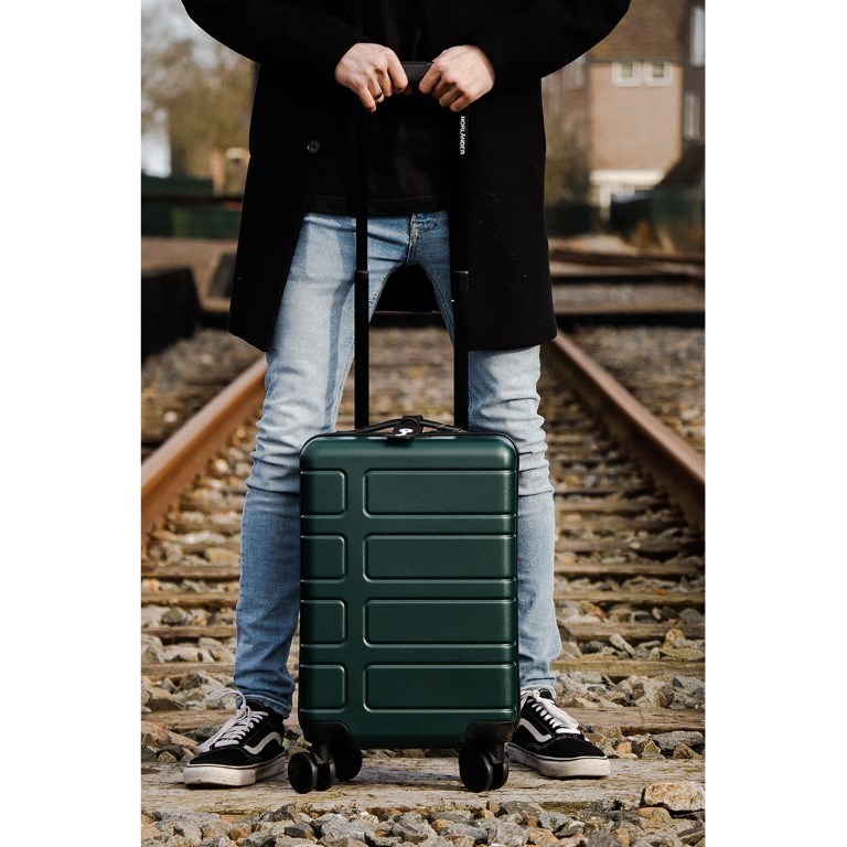 Norländer Trolley Riga - Groen - Cabin Size - 38 liter - IATA