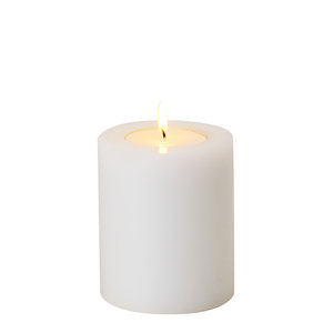 Eichholtz Artificial Candle ø 10 x H. 12 cm white set of 2