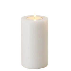 Eichholtz Artificial Candle ø 10 x H. 18 cm white set of 2