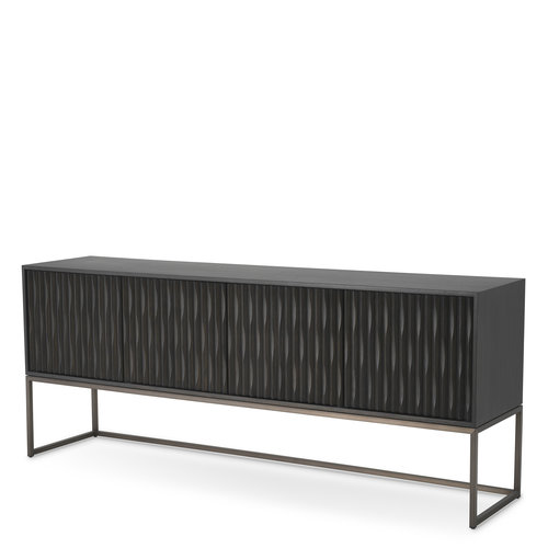 Eichholtz Dresser Brayden charcoal grey oak veneer