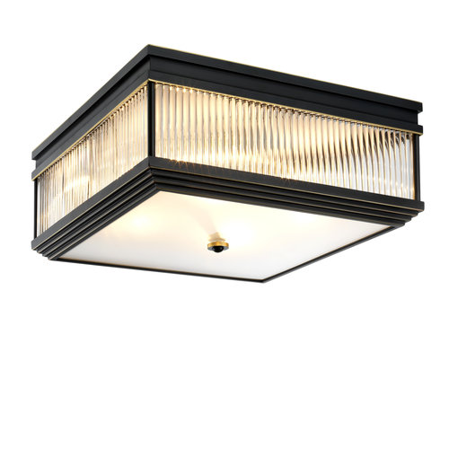 Eichholtz Ceiling Lamp Marly bronze highlight finish