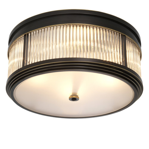 Eichholtz Ceiling Lamp Rousseau bronze highlight finish