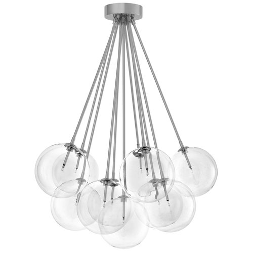 Eichholtz Ceiling Lamp Molecule nickel finish