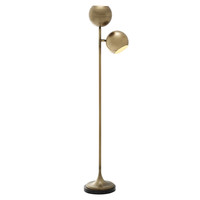 Floor Lamp Compton antique brass finish