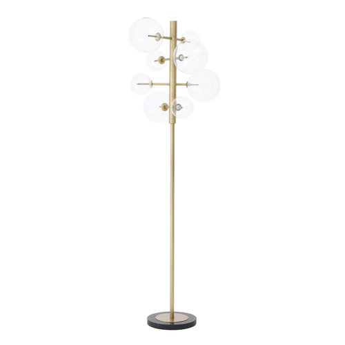 Eichholtz Floor Lamp Argento antique brass finish