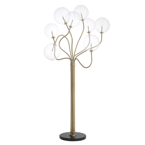 Eichholtz Floor Lamp Elon antique brass finish