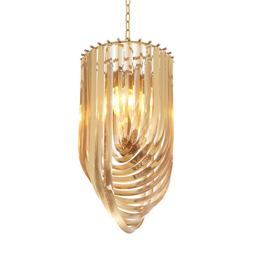 Eichholtz Chandelier Murano champagne ø 35 x H. 65 cm