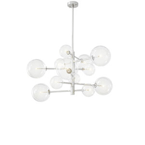 Eichholtz Chandelier Argento S nickel finish