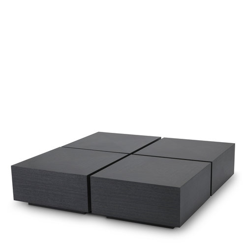 Eichholtz Coffee Table Puro set of 4 charcoal grey oak ven Eichholtz Coffee Table Puro set of 4 charcoal grey oak ven