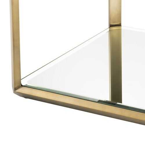 Eichholtz Side Table Callum brushed brass finish