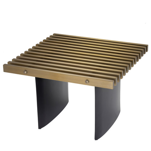 Eichholtz Side Table Vauclair brushed brass finish