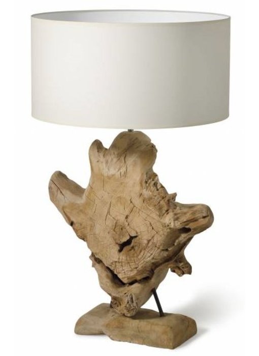 Teak Lampe Beben