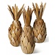 Ananas aus Teakholz