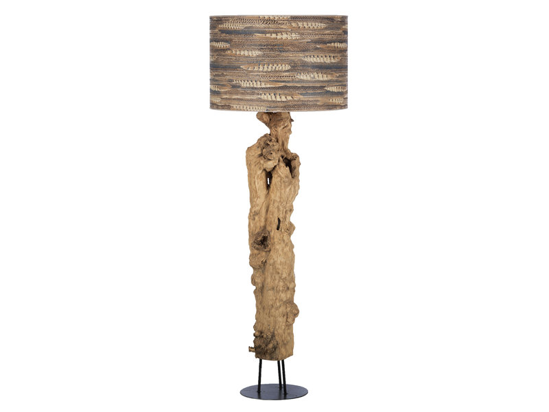 Kaffeebaum Holz Lampe