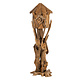 Teak Vogelhaus