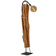 Teak Lampe Fikiri Mit Eiserner Hals