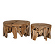 Sirus - Wurzel-Teak Couchtisch