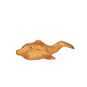 Teakholz Dekoration Delfin