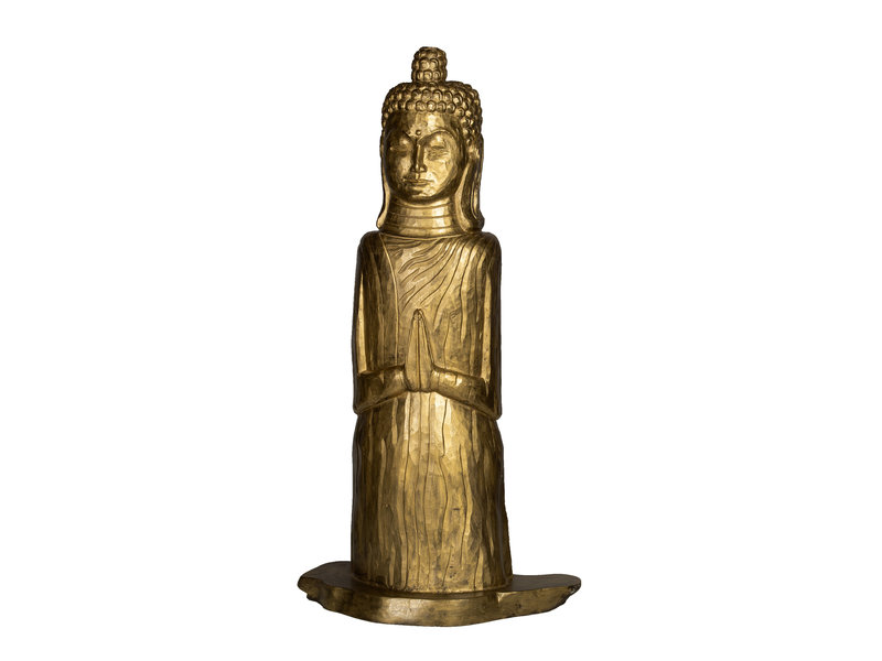 Teakholz  Buddha Gold