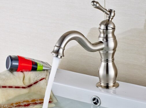 VALISA Nieuwe collectie geborsteld nikkel mengkraan