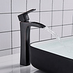 Bekijk hier onze : VALISA Wastafel Messing Kraan Waterval Uitloop Mat Zwart