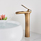 Hoge wastafelkraan waterval Antiek enkele handgreep