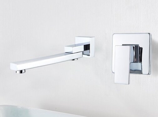 VALISA Draaibare wastafel wand mengkraan chroom