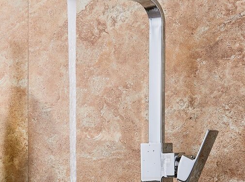 VALISA Strak modern gepolijst chromen mengkraan