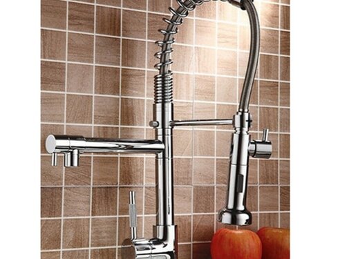 VALISA Horeca Pull Out Dual spoel kraan