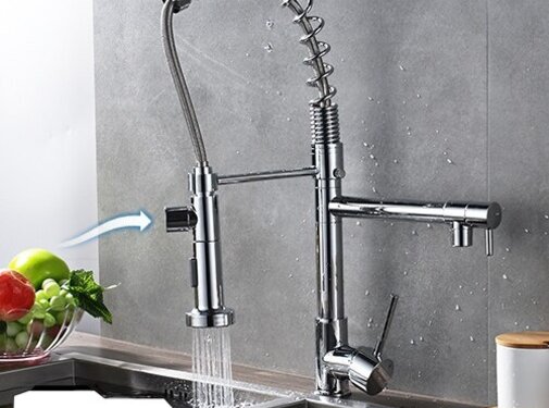 VALISA Horeca Pull Down Spoel mengkraan chroom E