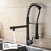 Bekijk hier onze : VALISA Horeca Spoel Kraan keuken Pull Down Zwart Zwart brons H