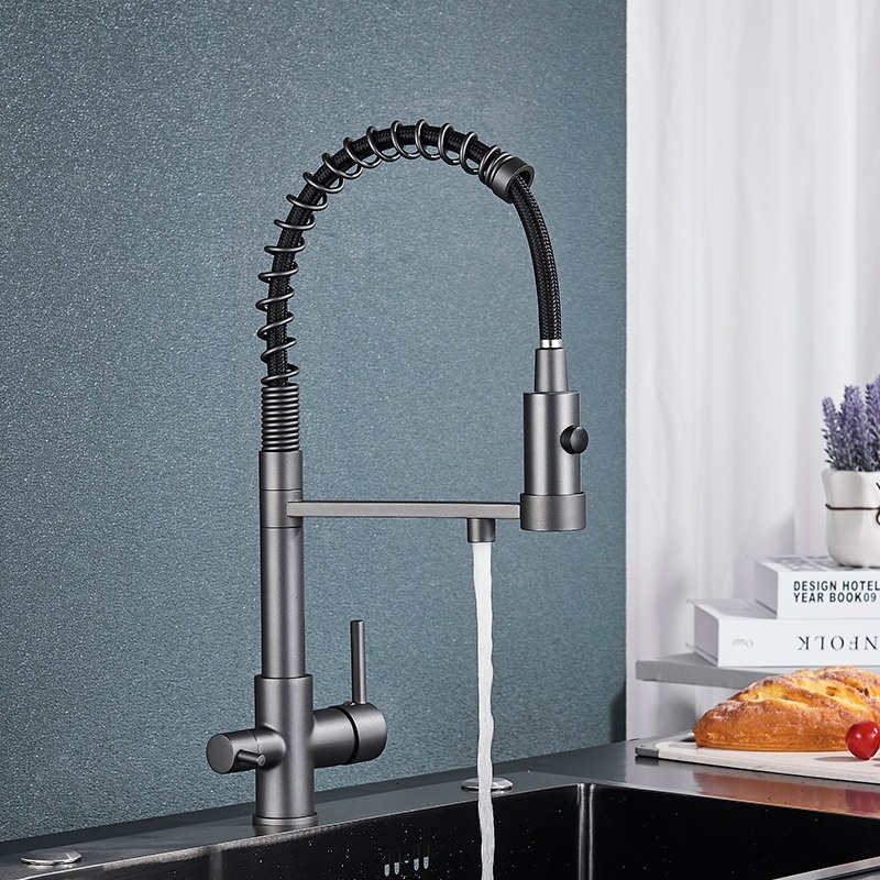 Kraan Met 1/2 En 1/4 Inch Aansluiting EKRTE Koperen Drinkwaterkraan - Roze Goud Keukenkraan Voor Waterfilter Systemen, Geschikt Voor RO Filters Onder De Gootsteen EKRTE Drinkwaterzuiveringskraan Kraan Met 1/2 En 1/4 Inch Aansluiting EKRTE Koperen Drinkwaterkraan - Roze Goud Keukenkraan Voor Waterfilter Systemen, Geschikt Voor RO Filters Onder De Gootsteen EKRTE Drinkwaterzuiveringskraan